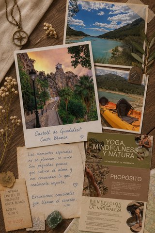 Experiencia de bienestar en el embalse de Guadalest